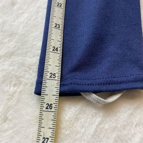 Patagonia Red and Blue Striped Capilene Mid Weight 1/2 Zip Pullover Size Medium - Picture 9 of 9